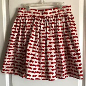 Kate spade Monaco race car skirt